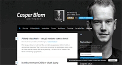 Desktop Screenshot of casperblom.dk